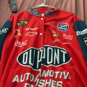 Thin material race car jacket